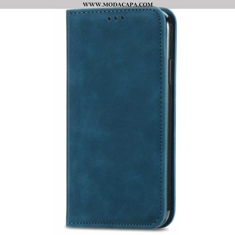 Capa De Celular Para Xiaomi 12 / 12X Flip Sensação De Pele