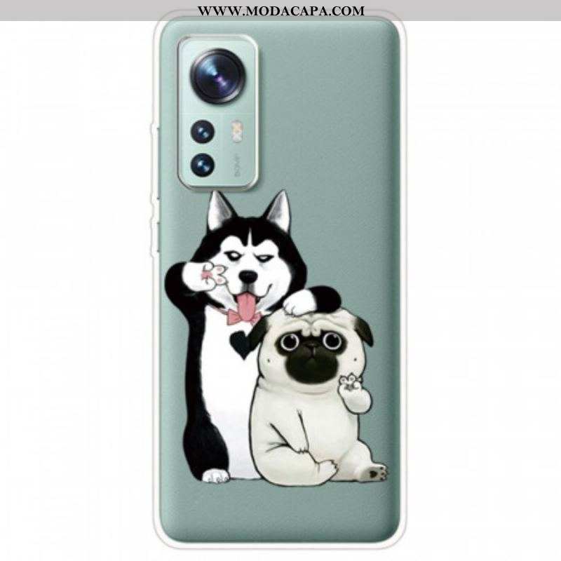 Capa Para Xiaomi 12 / 12X Cachorros Engraçados