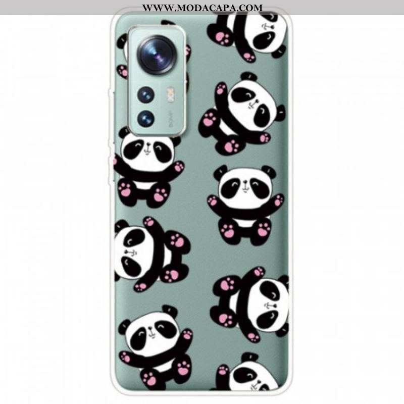 Capa Para Xiaomi 12 / 12X Top Pandas Divertidos