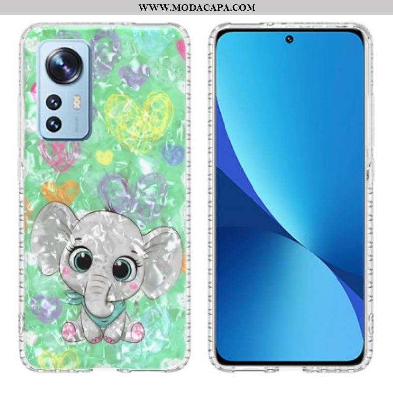 Capa Para Xiaomi 12 / 12X Elefante Estiloso