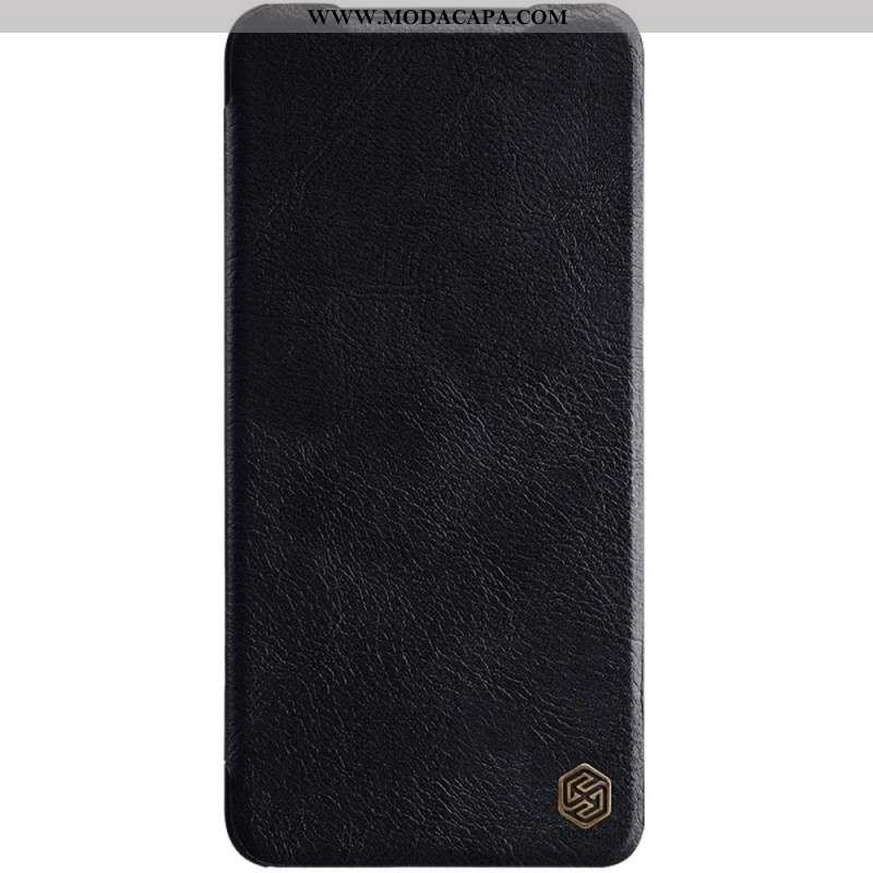 Capa De Celular Para Xiaomi 12 / 12X Flip Série Nillkin Qin