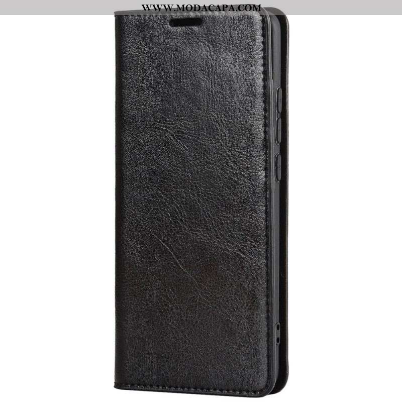 Capa De Celular Para Xiaomi 12 / 12X Flip Couro Legitimo