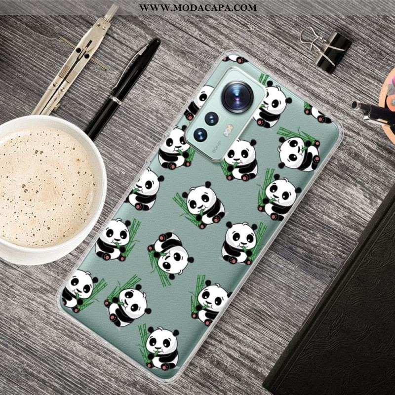 Capa Para Xiaomi 12 Pro Pandas