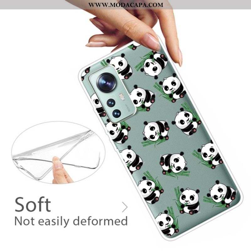 Capa Para Xiaomi 12 Pro Pandas