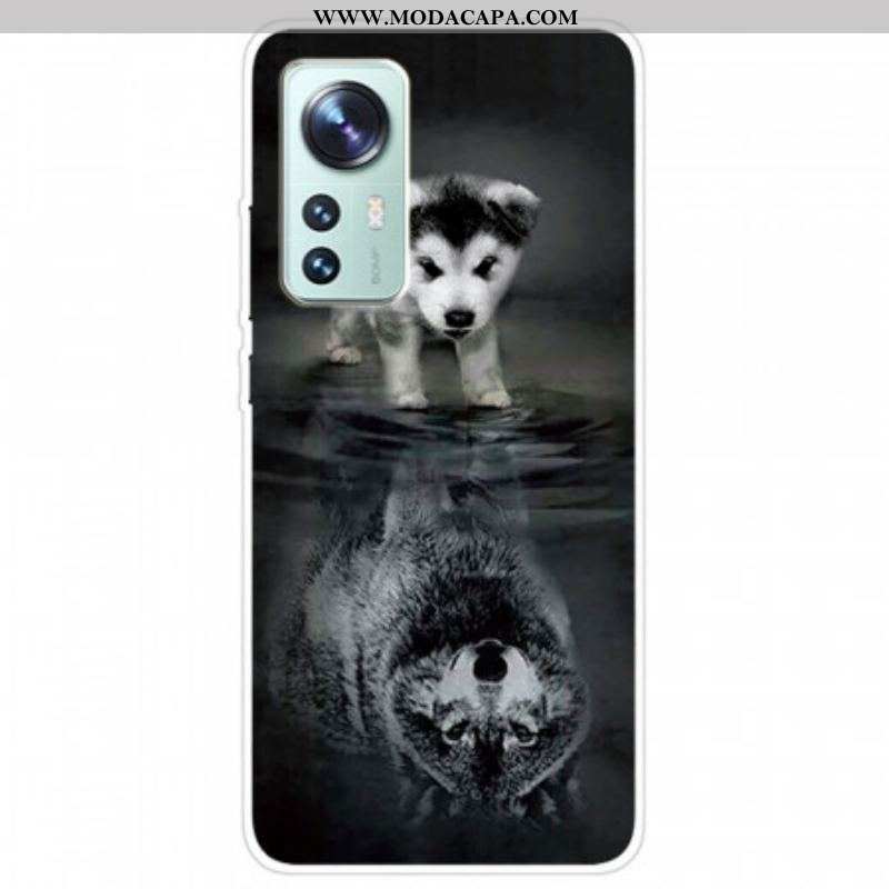 Capa De Celular Para Xiaomi 12 Pro Sonho De Cachorro De Silicone