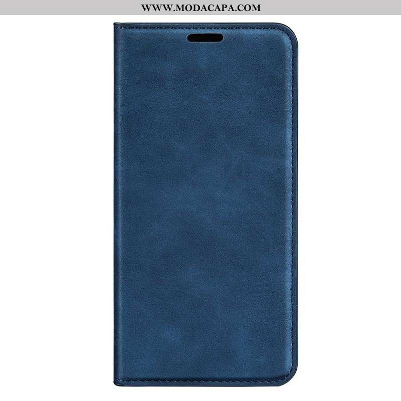 Capa De Celular Para Xiaomi 12 Pro Flip Toque De Pele