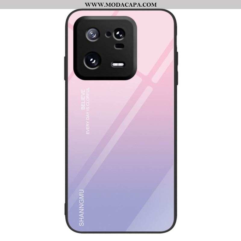 Capa De Celular Para Xiaomi 13 Pro Vidro Temperado Gradiente