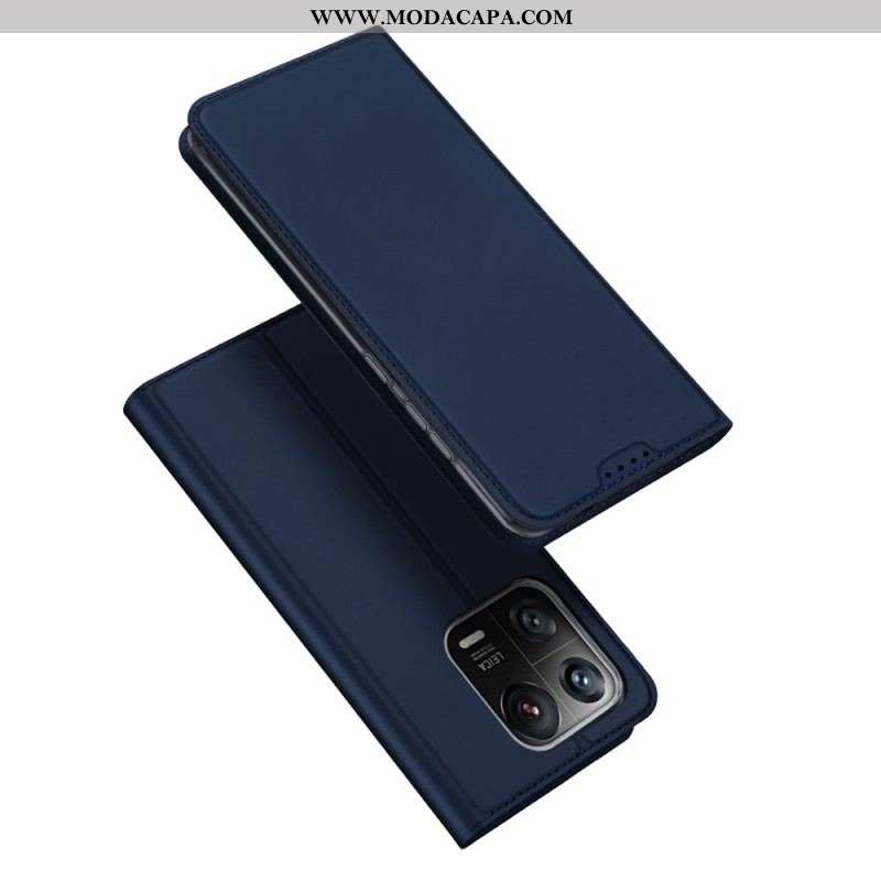 Capa De Celular Para Xiaomi 13 Pro Flip Skin-pro Series Dux Ducis