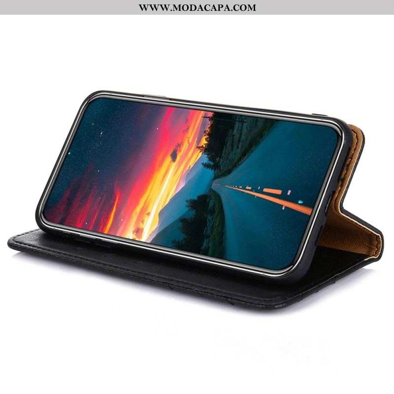 Capa De Celular Para Xiaomi 13 Pro Flip Rebites Decorativos