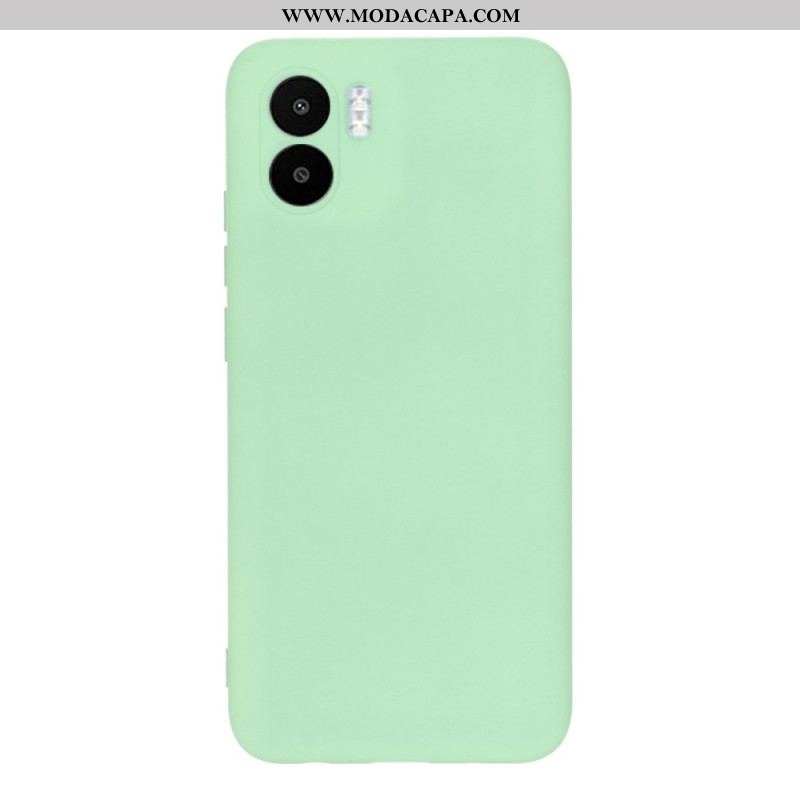 Capa De Celular Para Xiaomi Redmi A1 De Cordão Tiras De Silicone Líquido