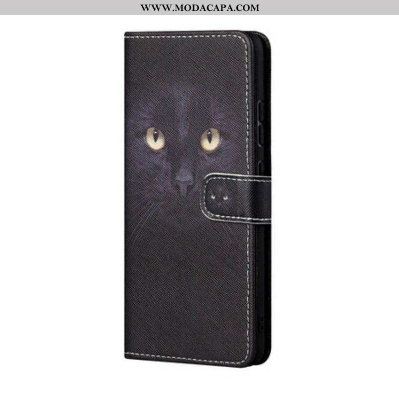 Capa De Couro Para Xiaomi Redmi Note 10 5G De Cordão Leopardo Strappy