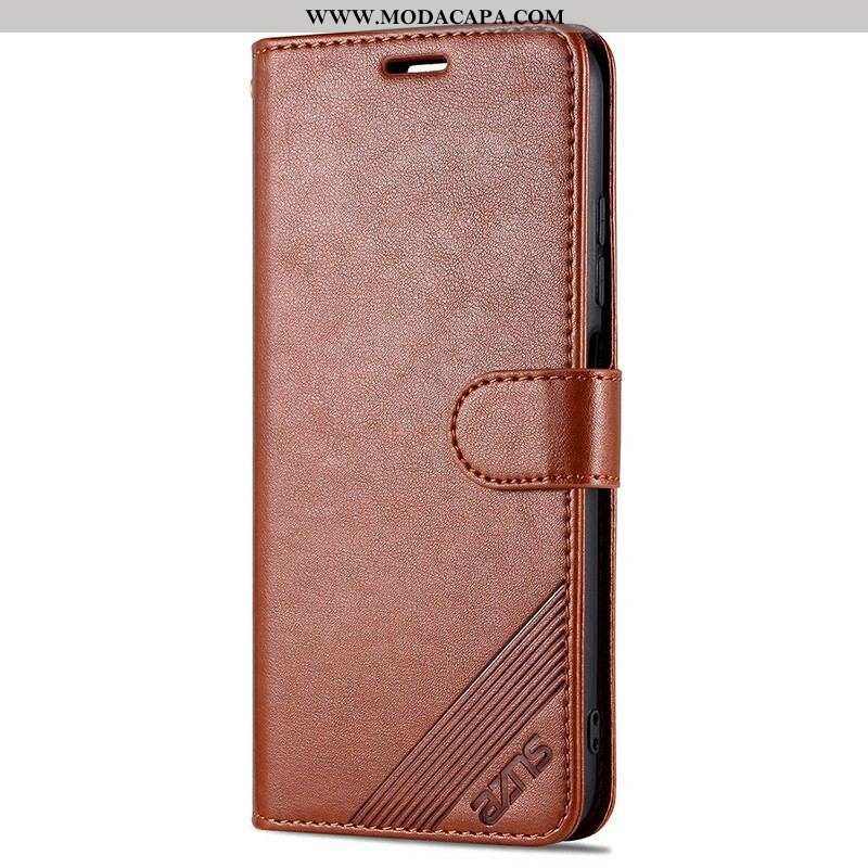 Capa Flip Para Xiaomi Redmi Note 10 5G Azns Luxo