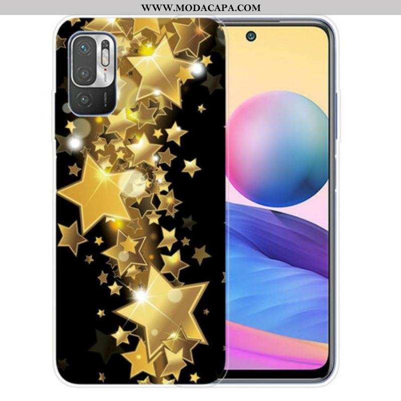 Capa De Celular Para Xiaomi Redmi Note 10 5G Estrelas