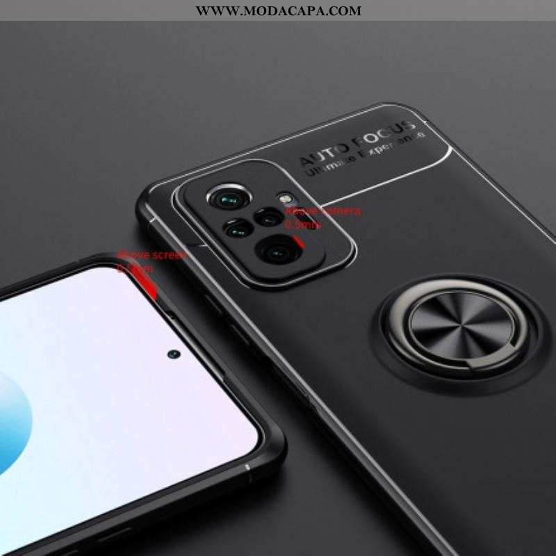 Capa Para Xiaomi Redmi Note 10 Pro Anel Giratório