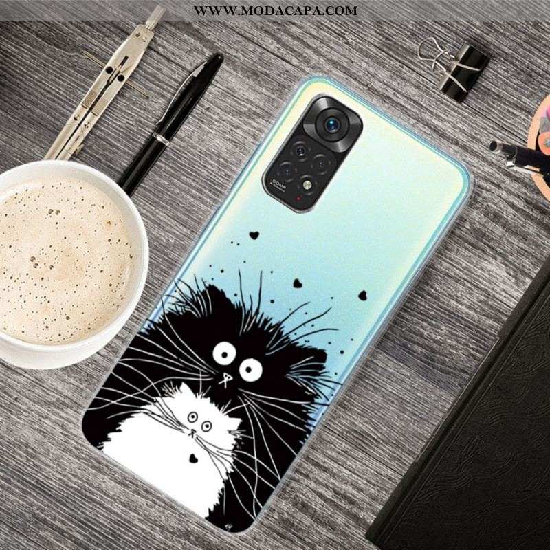 Capa Para Xiaomi Redmi Note 11 / 11S Olha Os Gatos