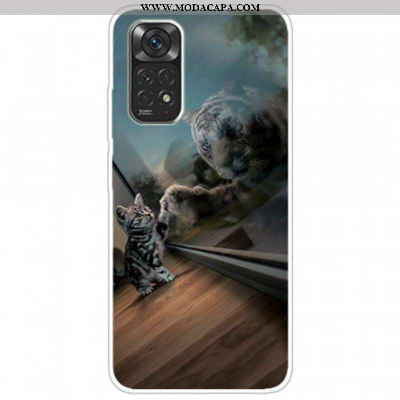 Capa Para Xiaomi Redmi Note 11 / 11S Sonho De Gatinho