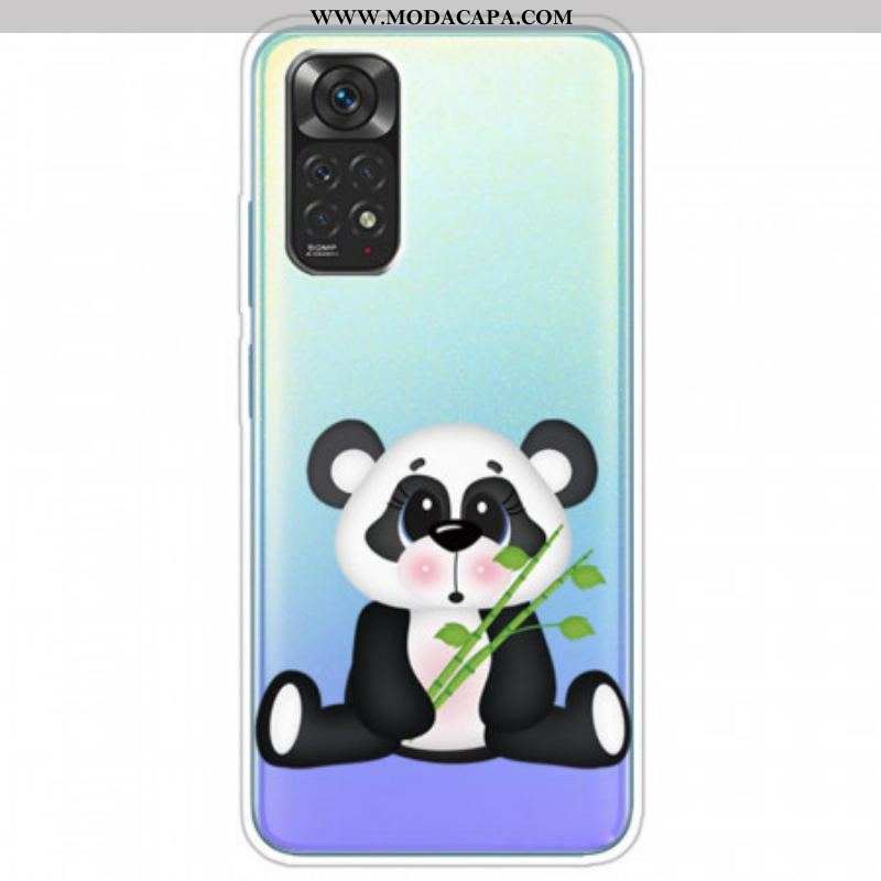 Capa Para Xiaomi Redmi Note 11 / 11S Panda Triste Sem Costura