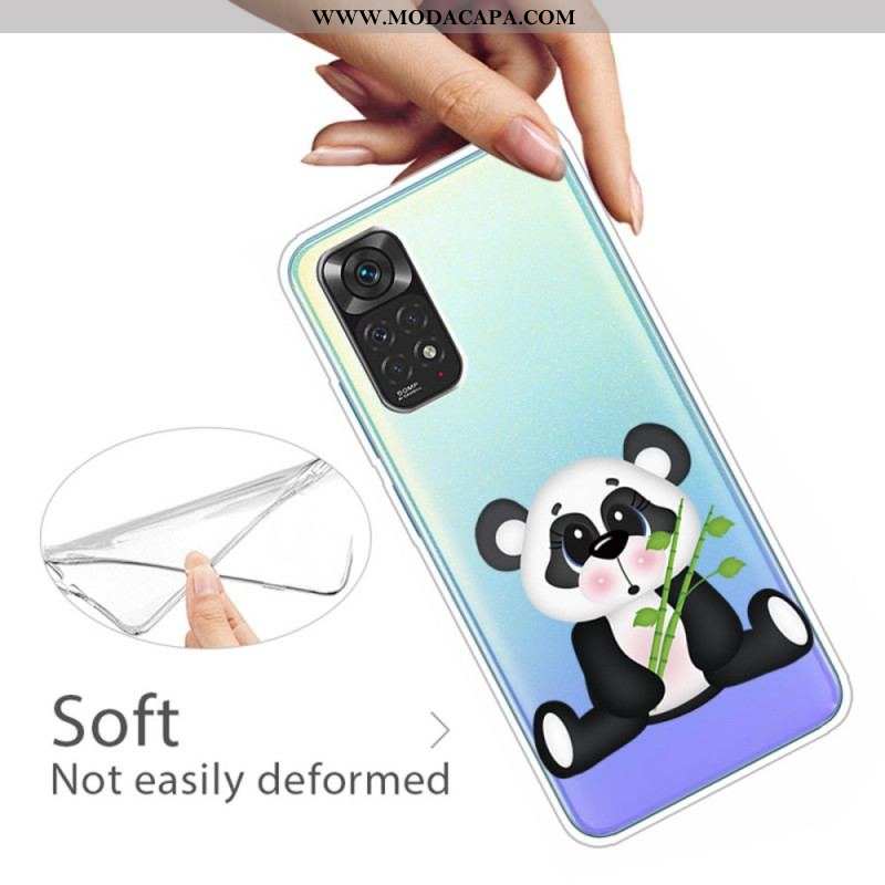 Capa Para Xiaomi Redmi Note 11 / 11S Panda Triste Sem Costura