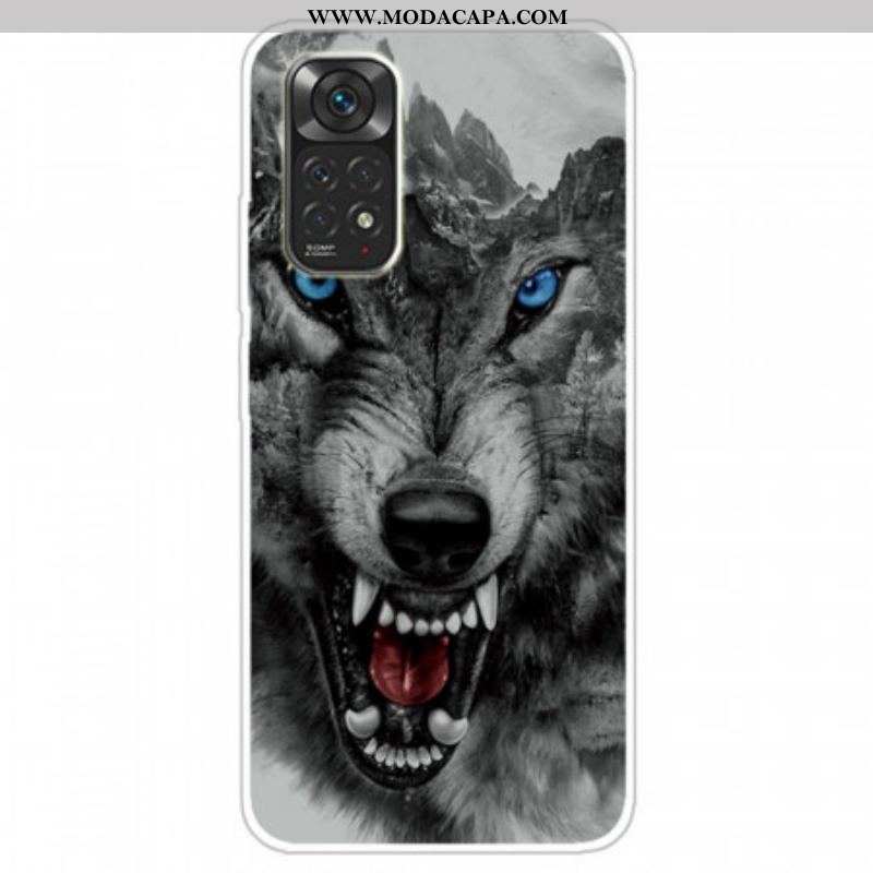 Capa Para Xiaomi Redmi Note 11 / 11S Lobo Feroz