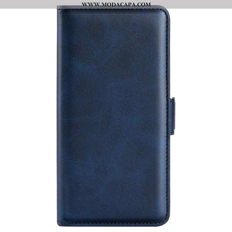 Capa Folio Para Xiaomi Redmi Note 11 / 11S Flip Aba Dupla