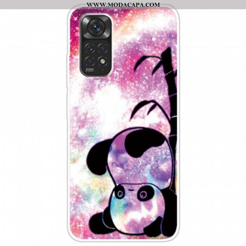 Capa Para Xiaomi Redmi Note 11 / 11S Panda E Bambu