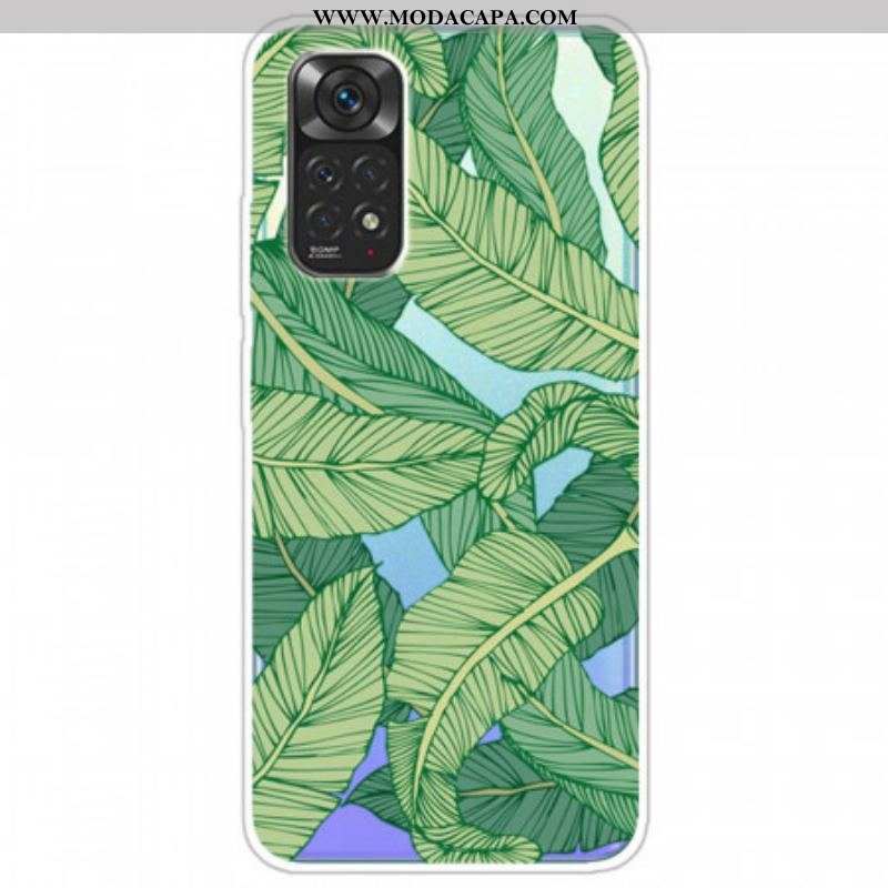 Capa Para Xiaomi Redmi Note 11 / 11S Folhas Gráficas