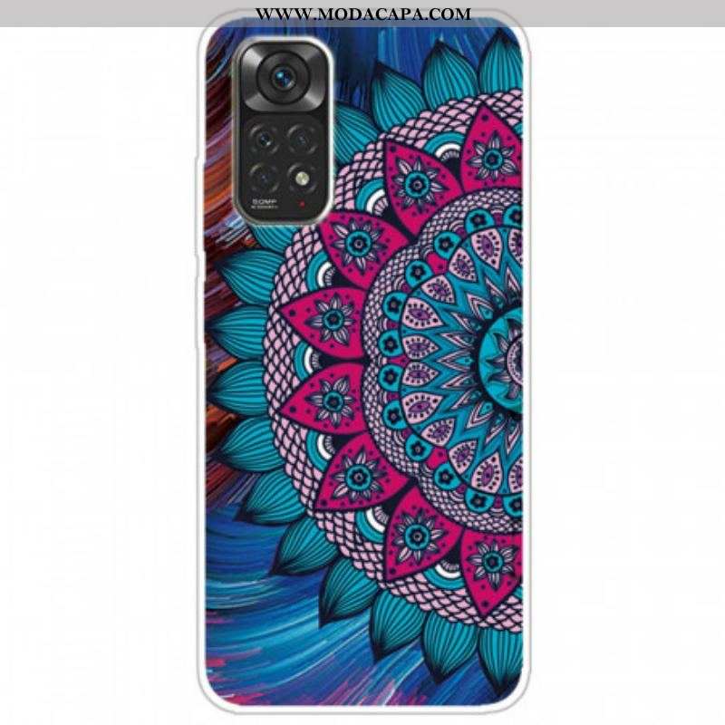 Capa Para Xiaomi Redmi Note 11 / 11S Mandala Colorida