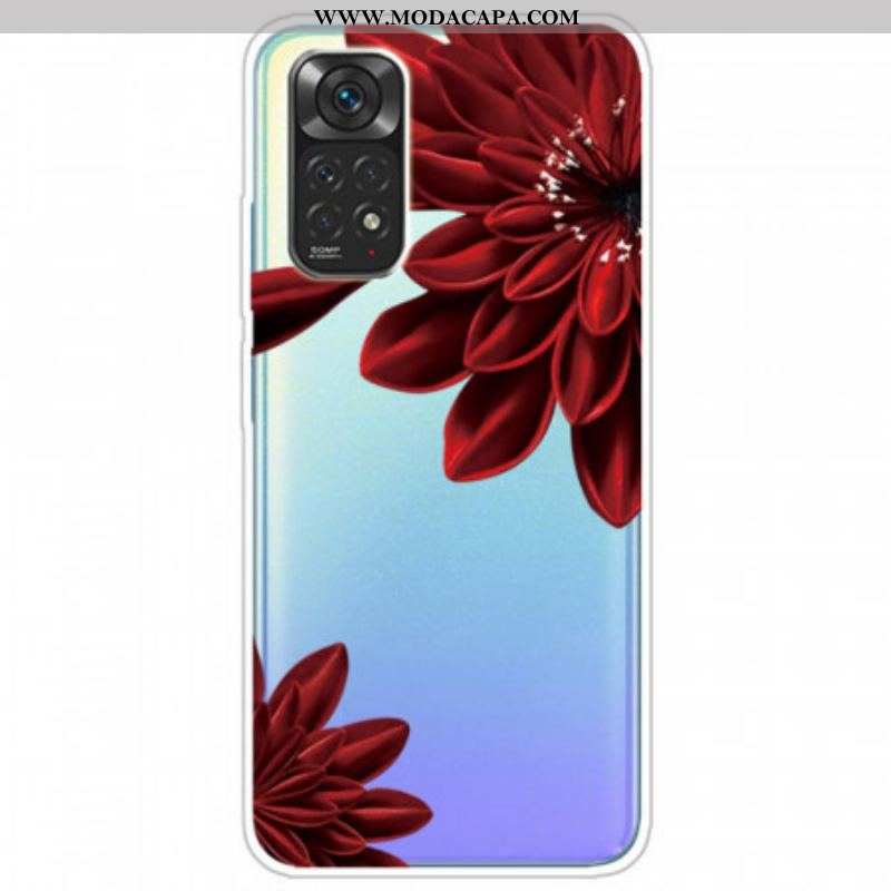 Capa Para Xiaomi Redmi Note 11 / 11S Flores Silvestres