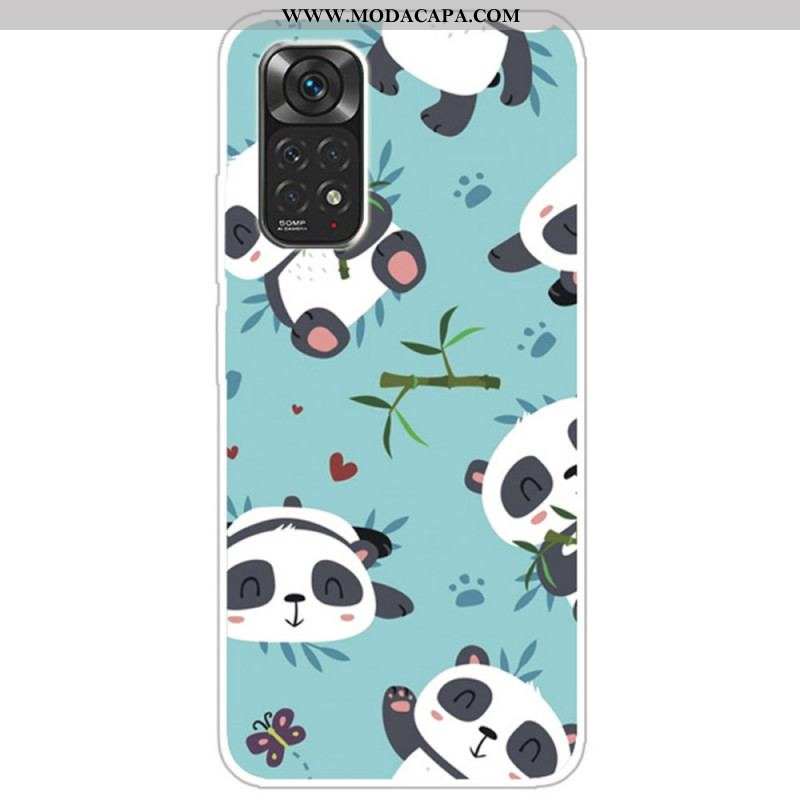 Capa Para Xiaomi Redmi Note 11 / 11S Bando De Pandas