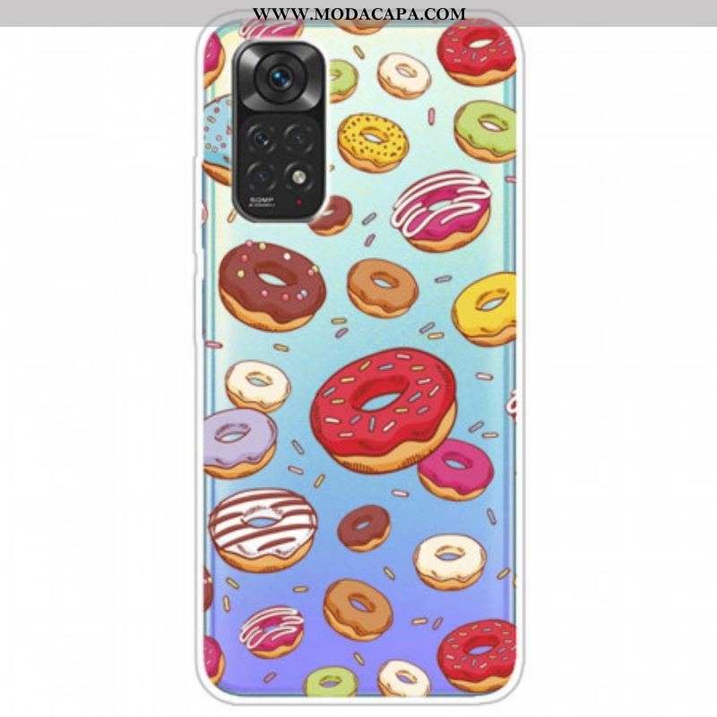 Capa Para Xiaomi Redmi Note 11 / 11S Amo Rosquinhas