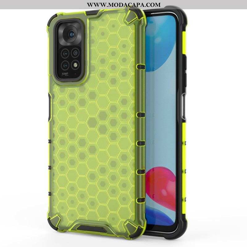 Capa Para Xiaomi Redmi Note 11 / 11S Estilo Favo De Mel