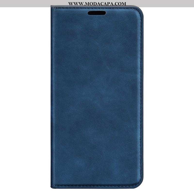 Capa De Celular Para Xiaomi Redmi Note 11 / 11S Flip Efeito Couro