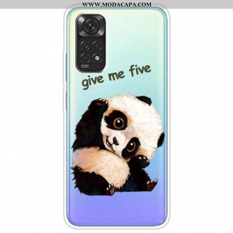 Capa De Celular Para Xiaomi Redmi Note 11 Pro / 11 Pro 5G Panda Me Dê Cinco