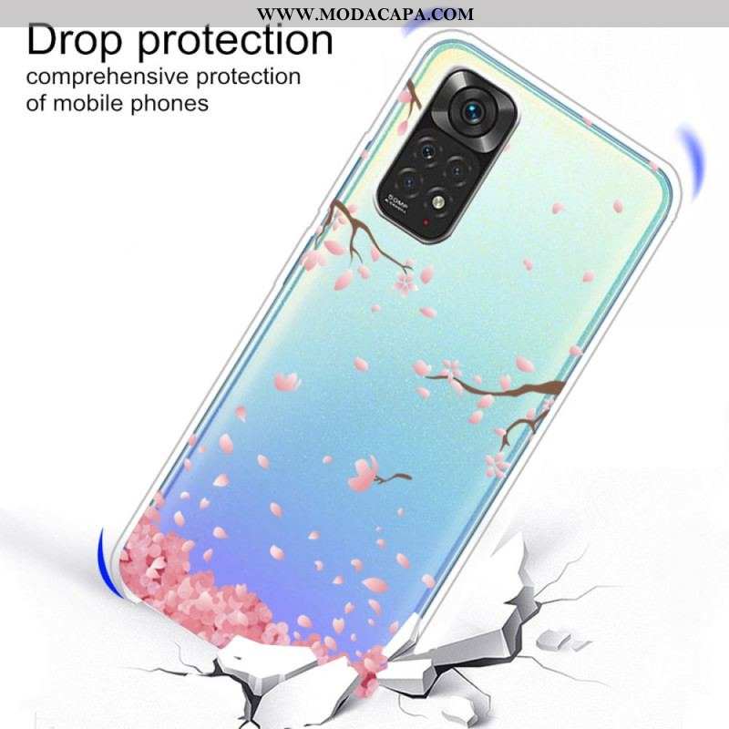 Capa Para Xiaomi Redmi Note 11 Pro / 11 Pro 5G Ramos Floridos