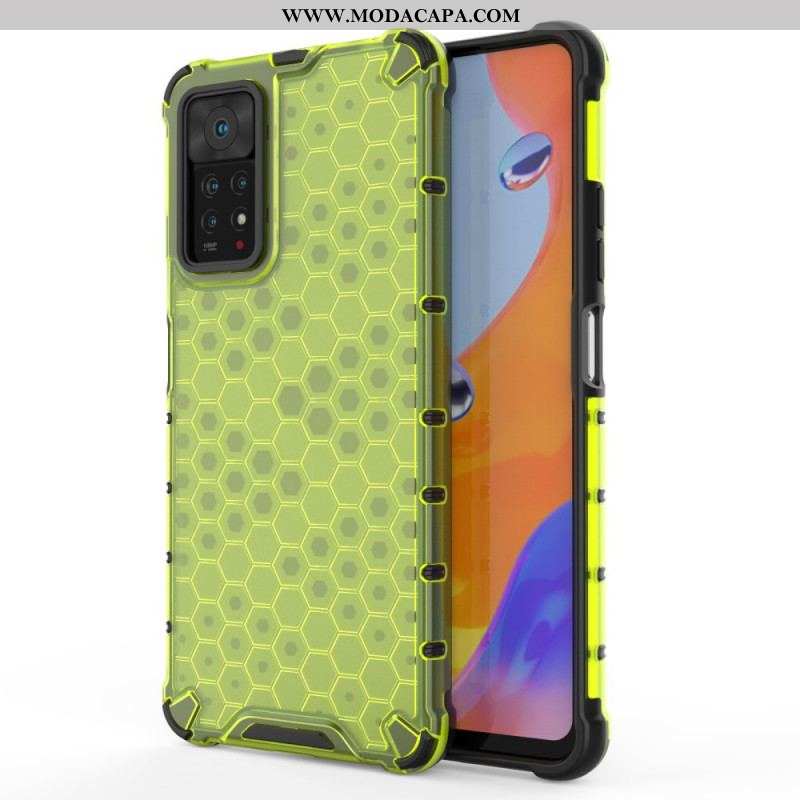 Capa Para Xiaomi Redmi Note 11 Pro / 11 Pro 5G Estilo Favo De Mel