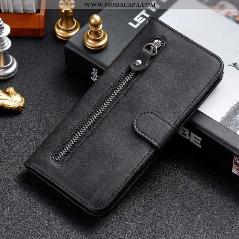 Capa Flip Para Xiaomi Redmi Note 11 Pro Plus 5G Carteira