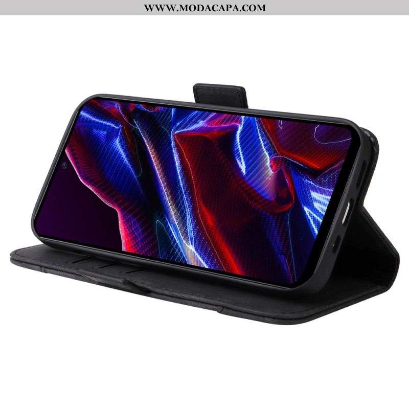 Capa Flip Para Xiaomi Redmi Note 12 5G Porta-cartões Frontal Betopnice