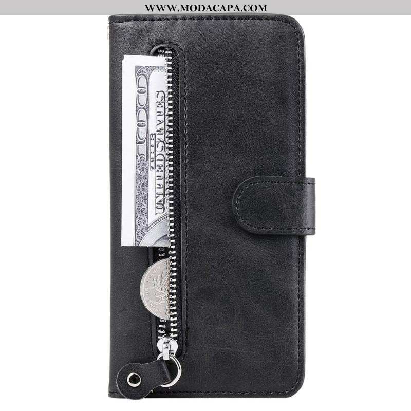 Capa Flip Para Xiaomi Redmi Note 12 Pro Plus Carteira