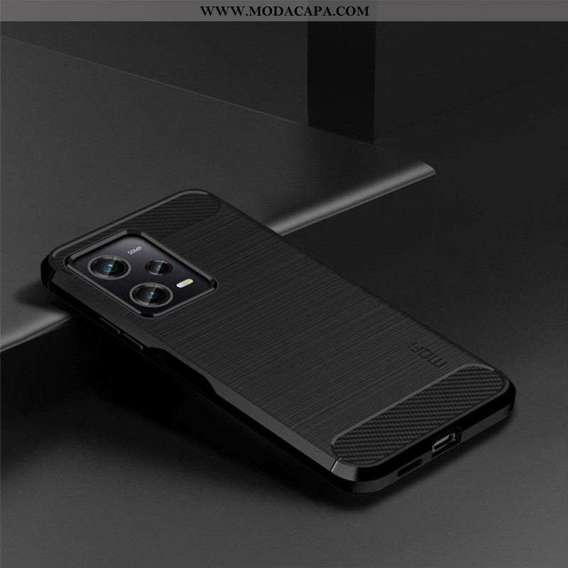 Capa Para Xiaomi Redmi Note 12 Pro Plus Fibra De Carbono Escovada