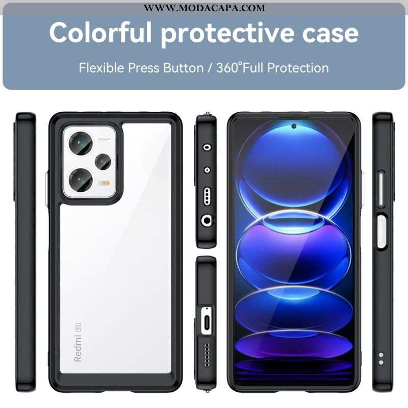 Capa Para Xiaomi Redmi Note 12 Pro Plus Cor Transparente