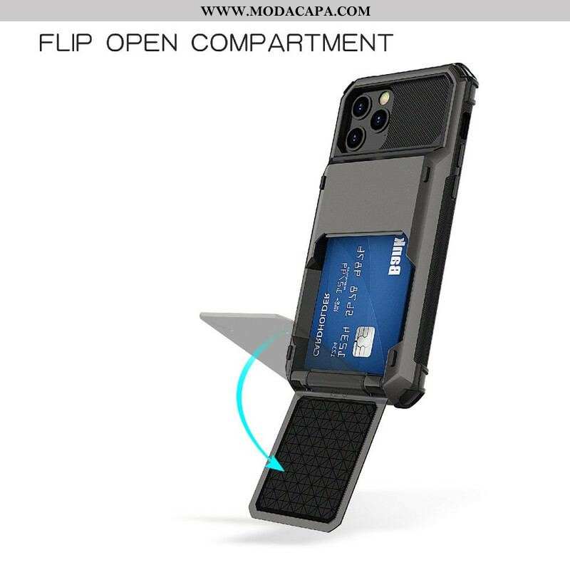 Capa De Celular Para iPhone 13 Pro Max Titular De Cartão Estilo Flip