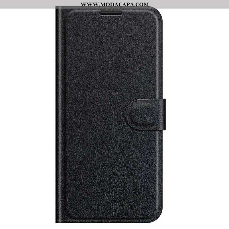 Capa Folio Para iPhone 13 Pro Max Clássico