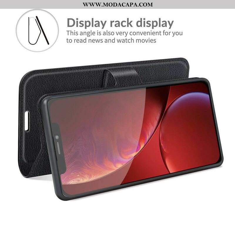 Capa Folio Para iPhone 13 Pro Max Clássico