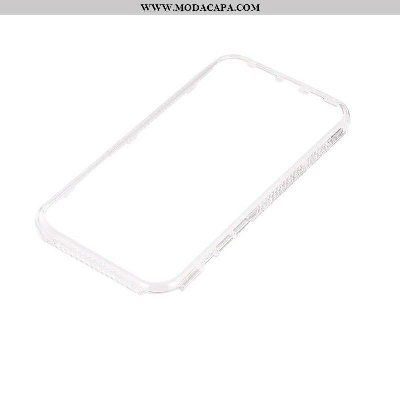 Capa Para iPhone 13 Pro Transparente Matizado