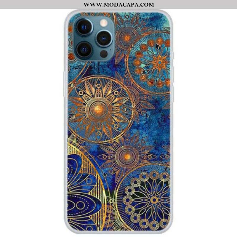 Capa Para iPhone 13 Pro Mandala Preciosa