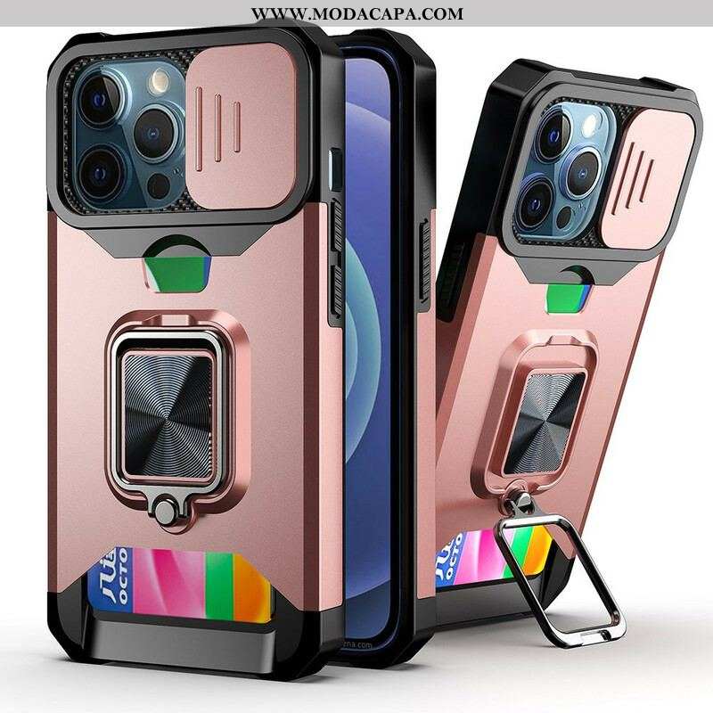 Capa Para iPhone 13 Pro Protetores De Lentes Multifuncionais