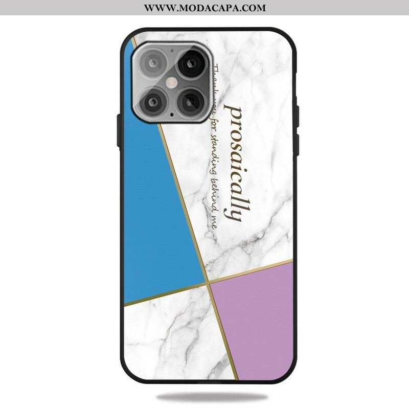 Capa Para iPhone 13 Pro Mármore Estilizado