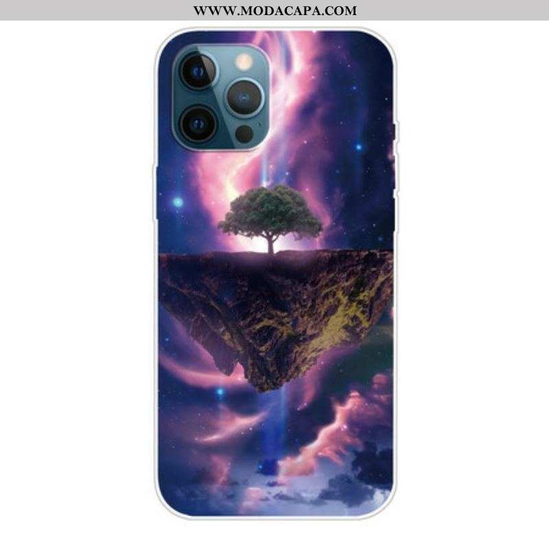 Capa De Celular Para iPhone 13 Pro Árvore Do Mundo