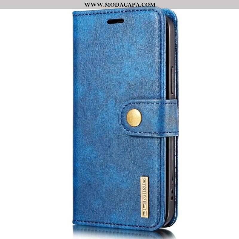 Capa Capa Flip Para iPhone 13 Pro Dg. Ming Destacável