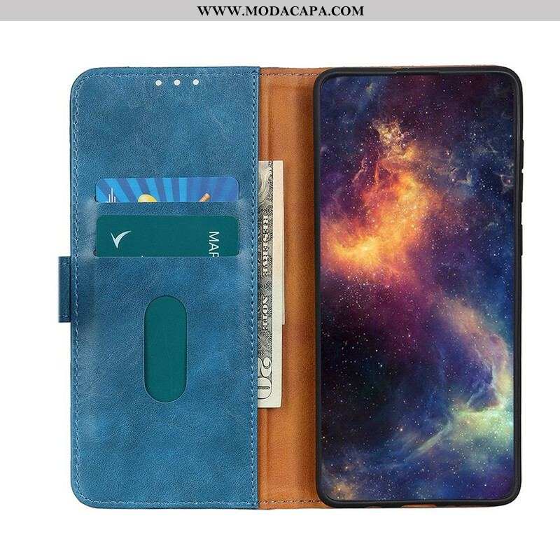 Capa Flip Para iPhone 13 Pro Khazneh Elegância Estilo Couro